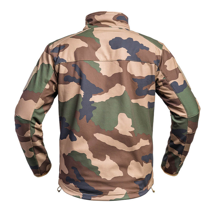 Veste Softshell Militaire vu de dos
