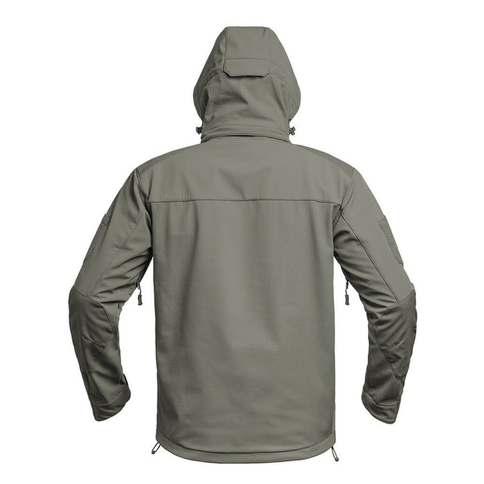 Veste Softshell Verte vu de dos