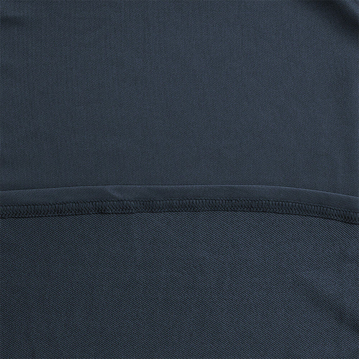 zoom du tissu du Collant Militaire Bleu