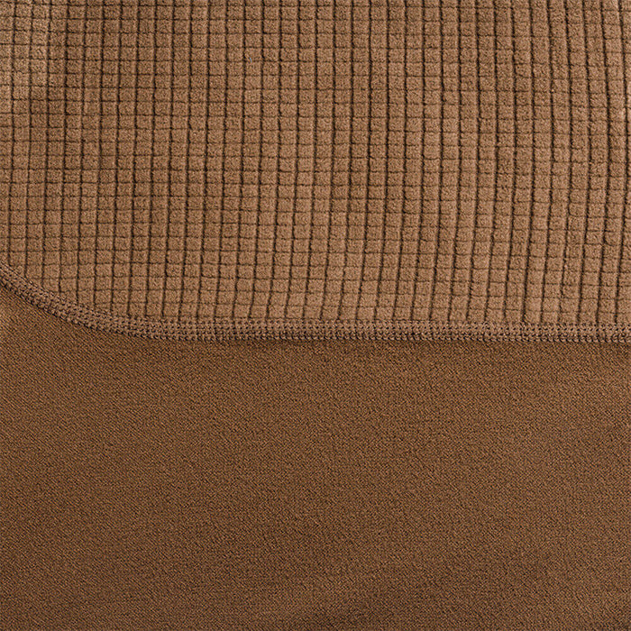 zoom sur la Sous-Veste Militaire Thermo Performer niveau 3 tan
