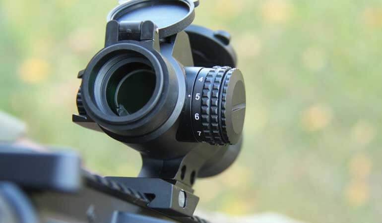 zoom sur le Viseur Point Rouge Sightmark