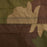 zoom sur les coutures de la Bâche Camouflage Étanche
